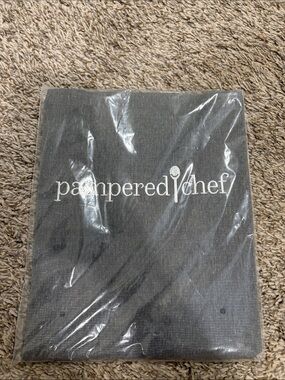 Pampered Chef Gray Kitchen Apron